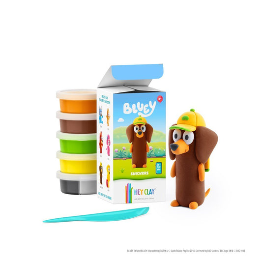 HEY CLAY | BLUEY SINGLE CHARACTER - SNICKERS by HEY CLAY - The Playful Collective