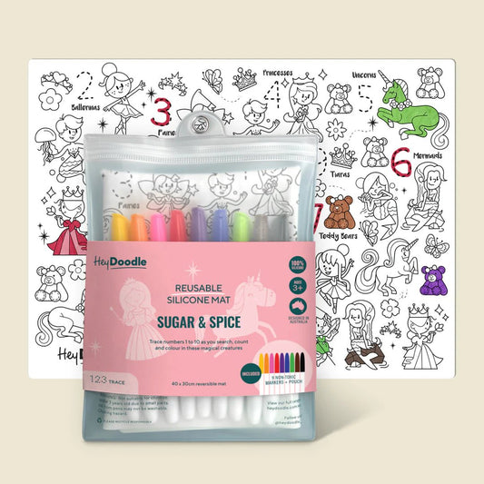 HEY DOODLE | 123 | SUGAR & SPICE by HEYDOODLE - The Playful Collective