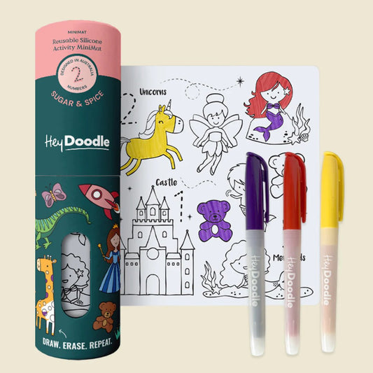 HEY DOODLE | 123 | SUGAR & SPICE (MINIMAT) by HEYDOODLE - The Playful Collective