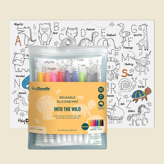HEY DOODLE | ABC | INTO THE WILD by HEYDOODLE - The Playful Collective