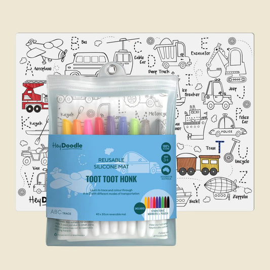 HEY DOODLE | ABC | TOOT TOOT HONK by HEYDOODLE - The Playful Collective
