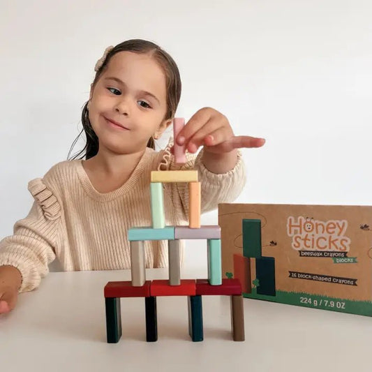 HONEYSTICKS | BLOCK CRAYONS *PRE - ORDER* by HONEYSTICKS - The Playful Collective