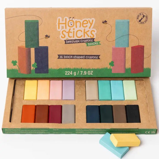 HONEYSTICKS | BLOCK CRAYONS *PRE - ORDER* by HONEYSTICKS - The Playful Collective