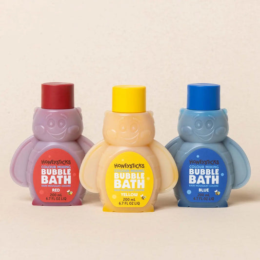 HONEYSTICKS | BUBBLE BATH COLOUR MIXING 3PK by HONEYSTICKS - The Playful Collective