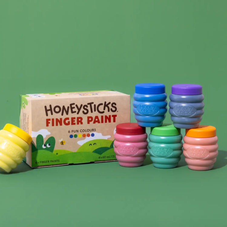 HONEYSTICKS | FINGER PAINTS 6PK by HONEYSTICKS - The Playful Collective