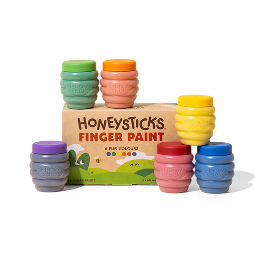 HONEYSTICKS | FINGER PAINTS 6PK by HONEYSTICKS - The Playful Collective