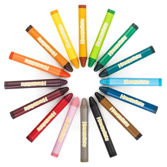 HONEYSTICKS | JUMBO CRAYONS - 16 PACK *PRE - ORDER* by HONEYSTICKS - The Playful Collective