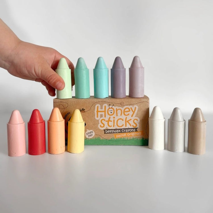 HONEYSTICKS | ORIGINAL CRAYONS - PASTEL *PRE - ORDER* by HONEYSTICKS - The Playful Collective