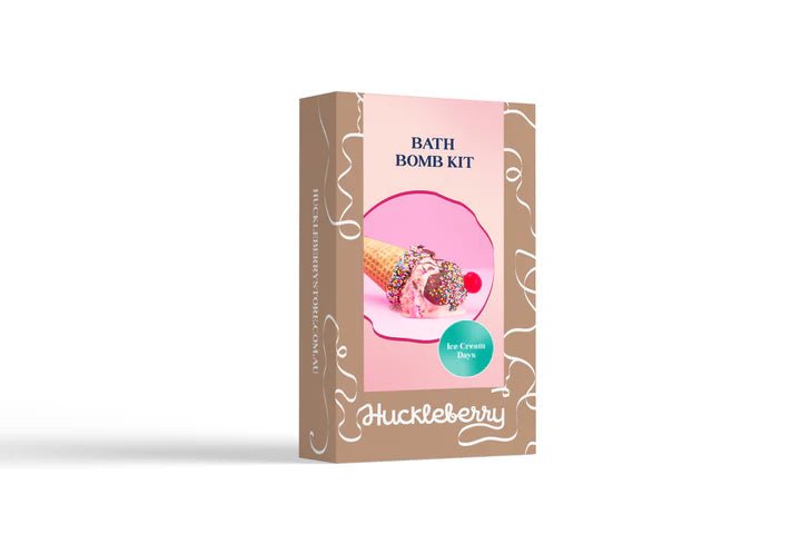 HUCKLEBERRY | MAKE YOUR OWN BATH BOMBS KIT Ice - Cream Days by HUCKLEBERRY - The Playful Collective