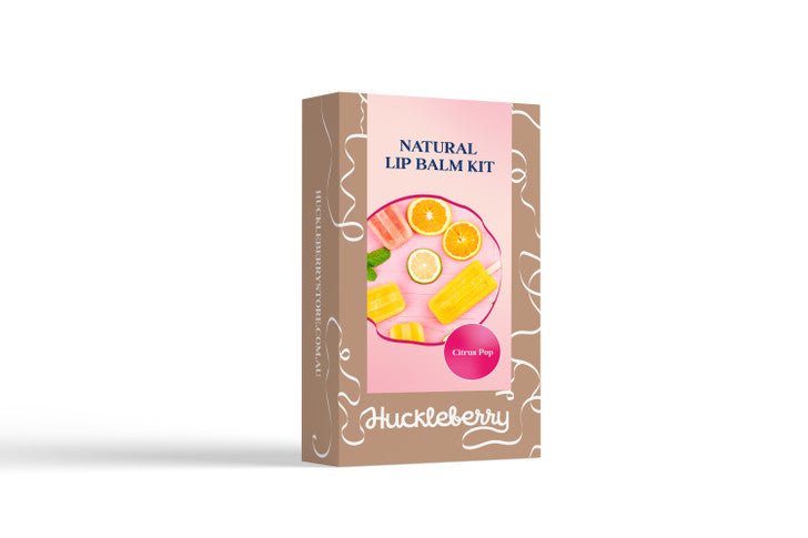 HUCKLEBERRY | MAKE YOUR OWN LIP BALM KIT Citrus Pop by HUCKLEBERRY - The Playful Collective