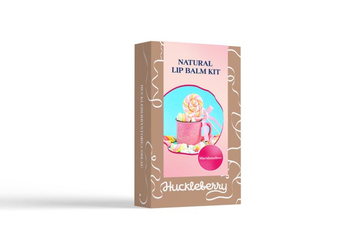 HUCKLEBERRY | MAKE YOUR OWN LIP BALM KIT Marshmallow by HUCKLEBERRY - The Playful Collective