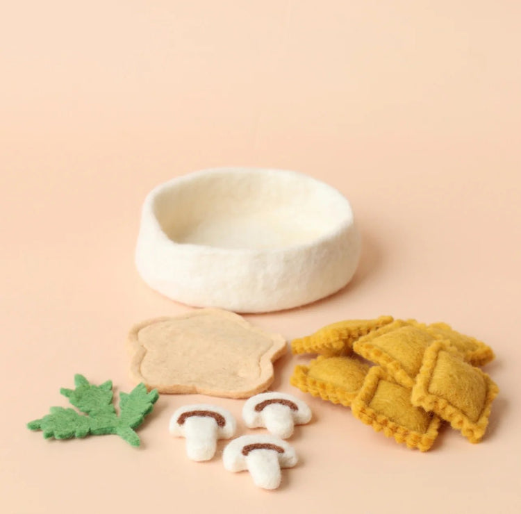 JUNI MOON | CREAMY MUSHROOM RAVIOLI PASTA SET - 12 PIECE SET by JUNI MOON - The Playful Collective