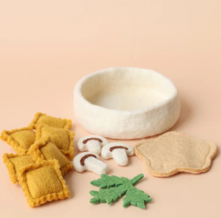 JUNI MOON | CREAMY MUSHROOM RAVIOLI PASTA SET - 12 PIECE SET by JUNI MOON - The Playful Collective