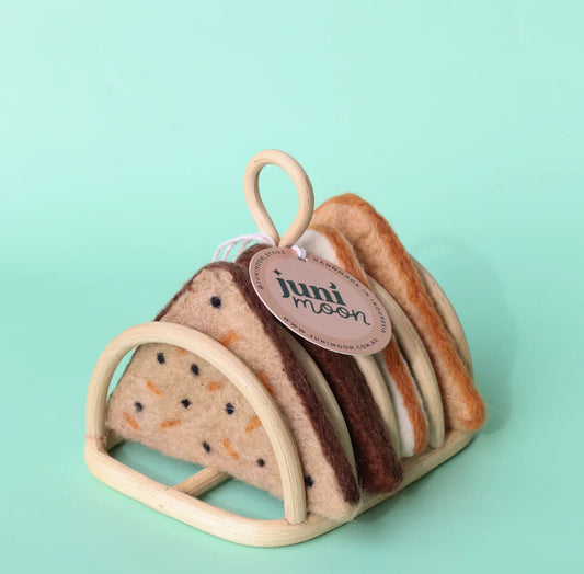 JUNI MOON | LITTLE TOASTY PLAY SET - 5 PIECE SET by JUNI MOON - The Playful Collective