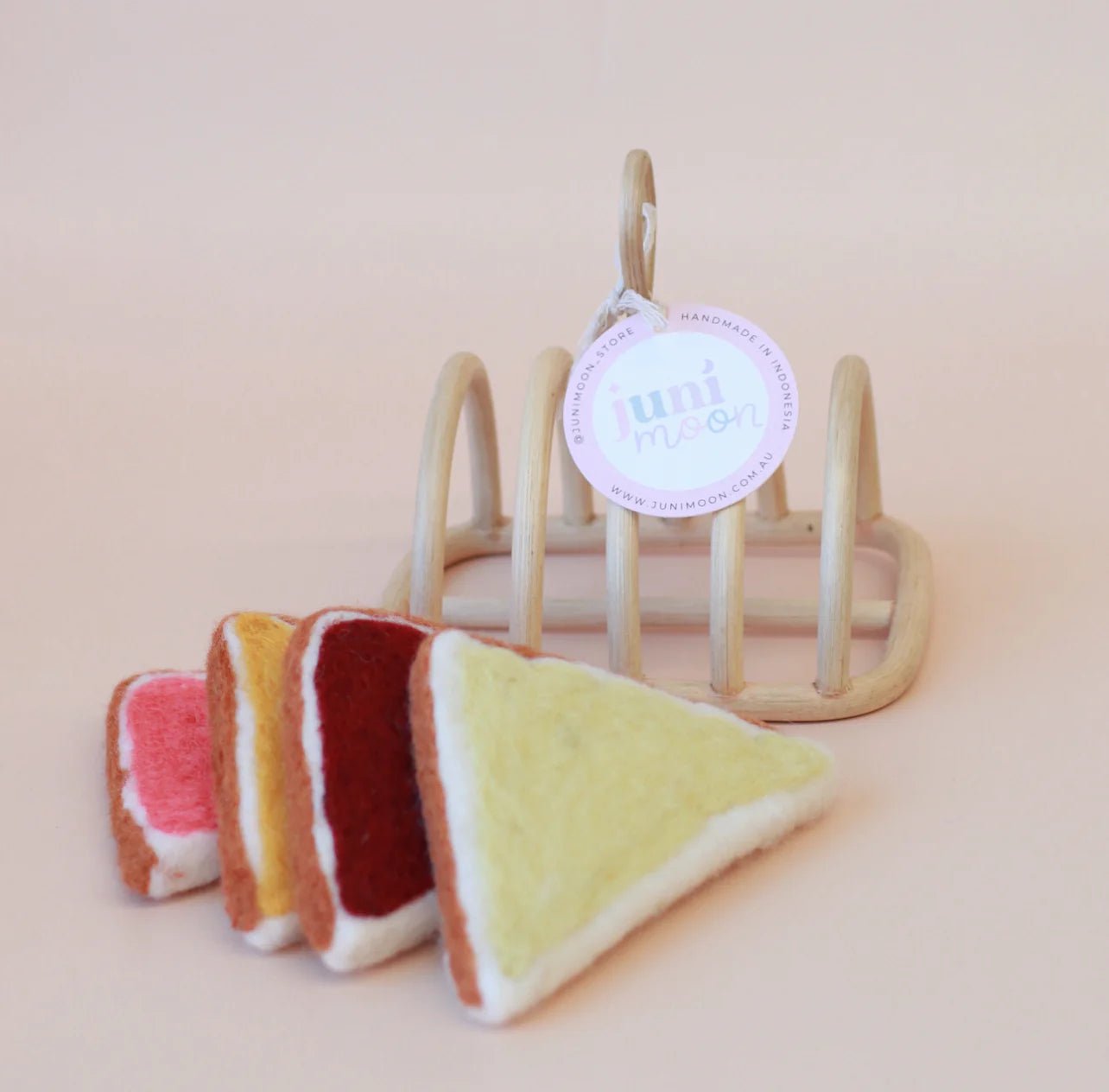 JUNI MOON | LITTLE TOASTY TREASURES PLAY SET - 5 PIECE SET by JUNI MOON - The Playful Collective