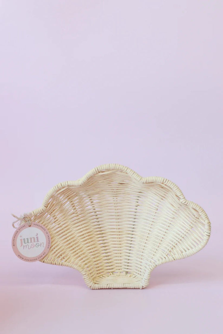 JUNI MOON | RATTAN CLAM TRAY by JUNI MOON - The Playful Collective