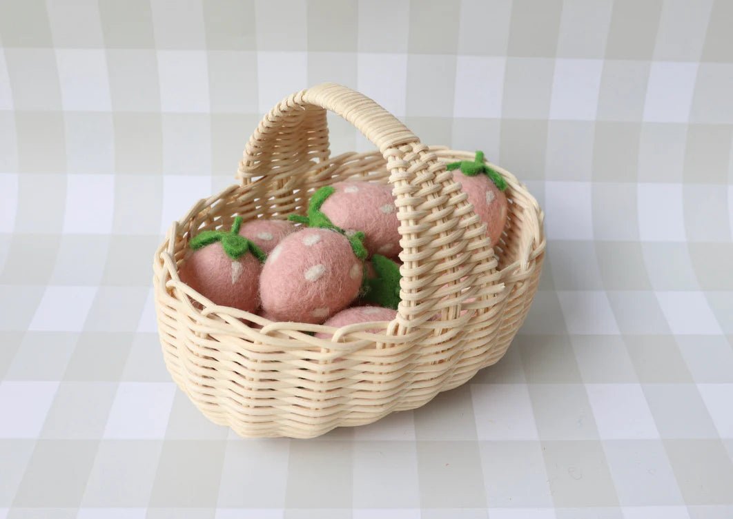 JUNI MOON | RATTAN LITTLE GATHERER DOROTHY BASKET by JUNI MOON - The Playful Collective