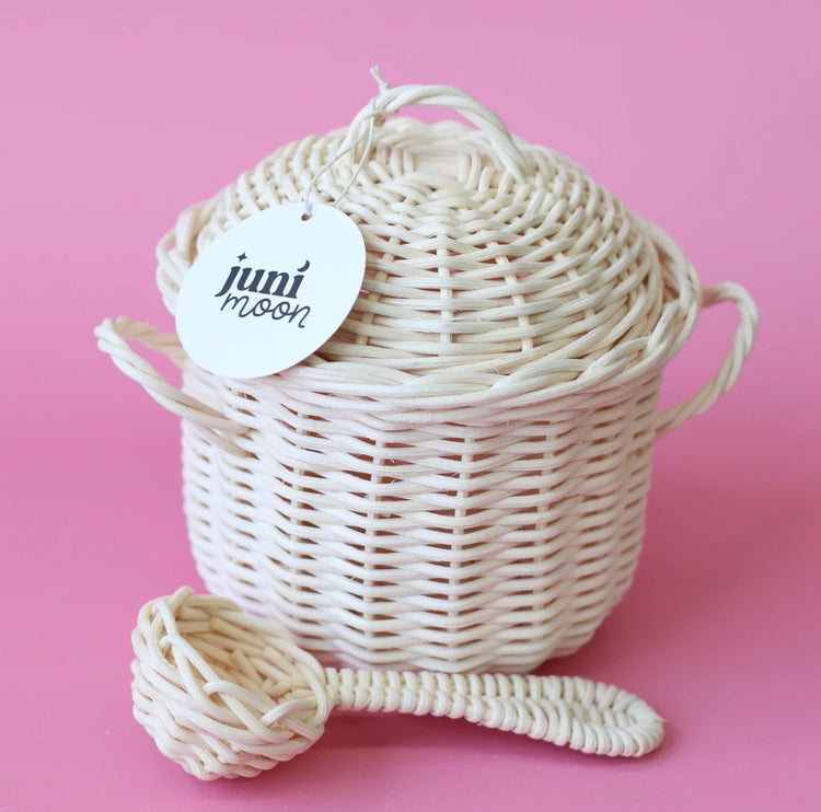 JUNI MOON | RATTAN POT & LADLE by JUNI MOON - The Playful Collective