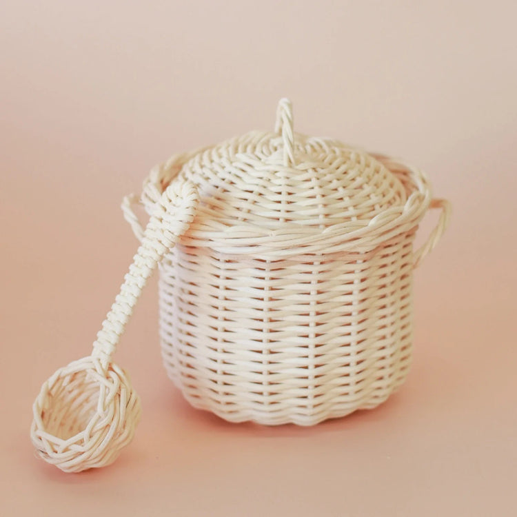 JUNI MOON | RATTAN POT & LADLE by JUNI MOON - The Playful Collective