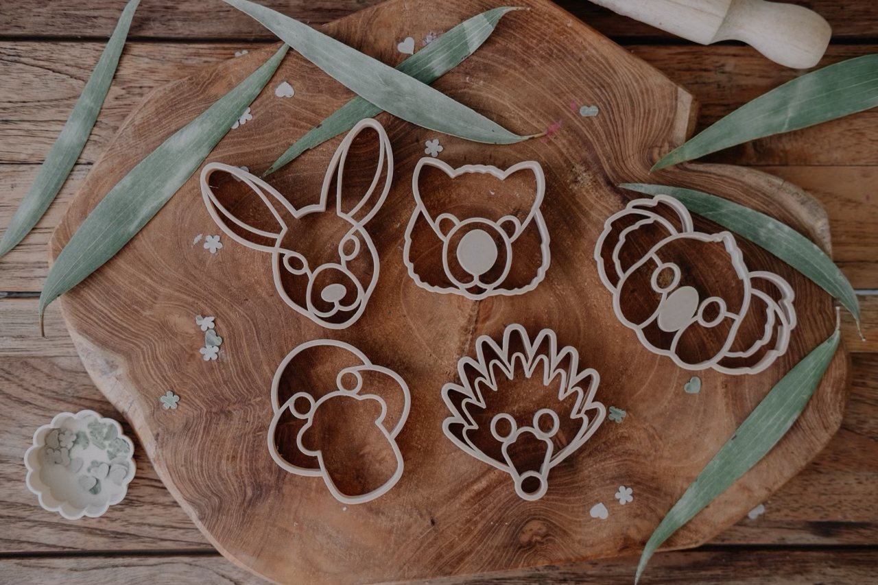 KINFOLK PANTRY | AUSSIE ANIMAL FACE ECO CUTTER™ SET *PRE - ORDER* by KINFOLK PANTRY - The Playful Collective