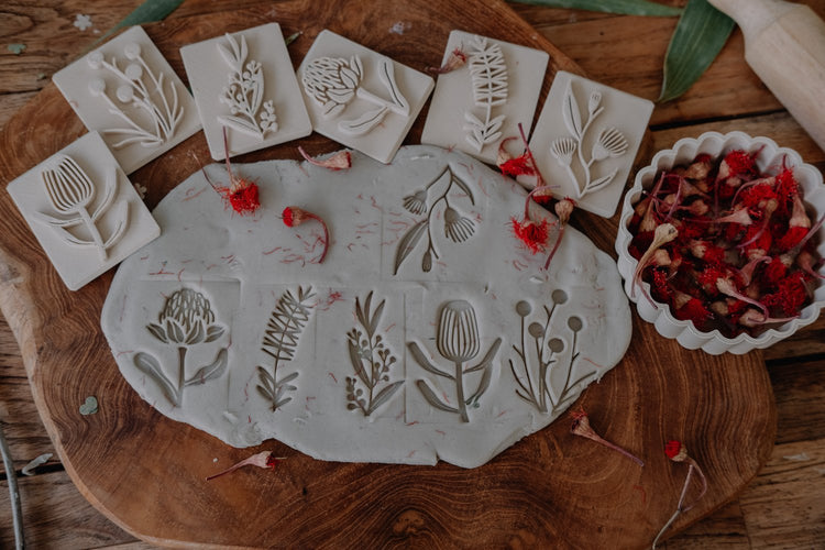 KINFOLK PANTRY | AUSTRALIAN NATIVE FLOWER ECO STAMP SET™ *PRE - ORDER* by KINFOLK PANTRY - The Playful Collective