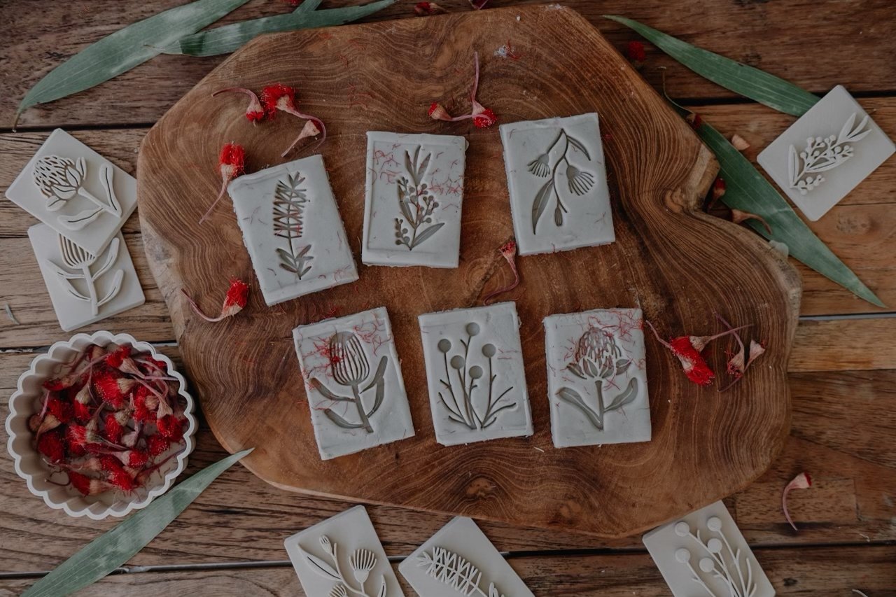 KINFOLK PANTRY | AUSTRALIAN NATIVE FLOWER ECO STAMP SET™ *PRE - ORDER* by KINFOLK PANTRY - The Playful Collective