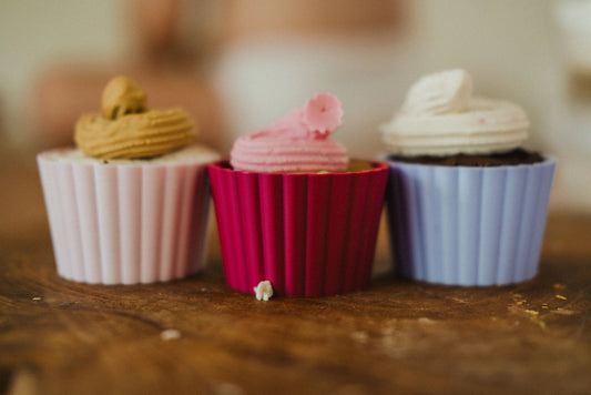 KINFOLK PANTRY | CUPCAKE ECO MOULD SET OF 3 - BERRY SWEET by KINFOLK PANTRY - The Playful Collective