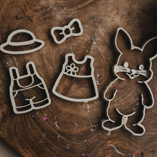 KINFOLK PANTRY | EASTER BUNNY DRESS - UP ECO CUTTER SET by KINFOLK PANTRY - The Playful Collective