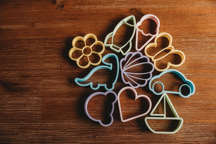 KINFOLK PANTRY | PLAYDOUGH ASSORTED COLOUR ECO CUTTER™ SET *PRE - ORDER* by KINFOLK PANTRY - The Playful Collective