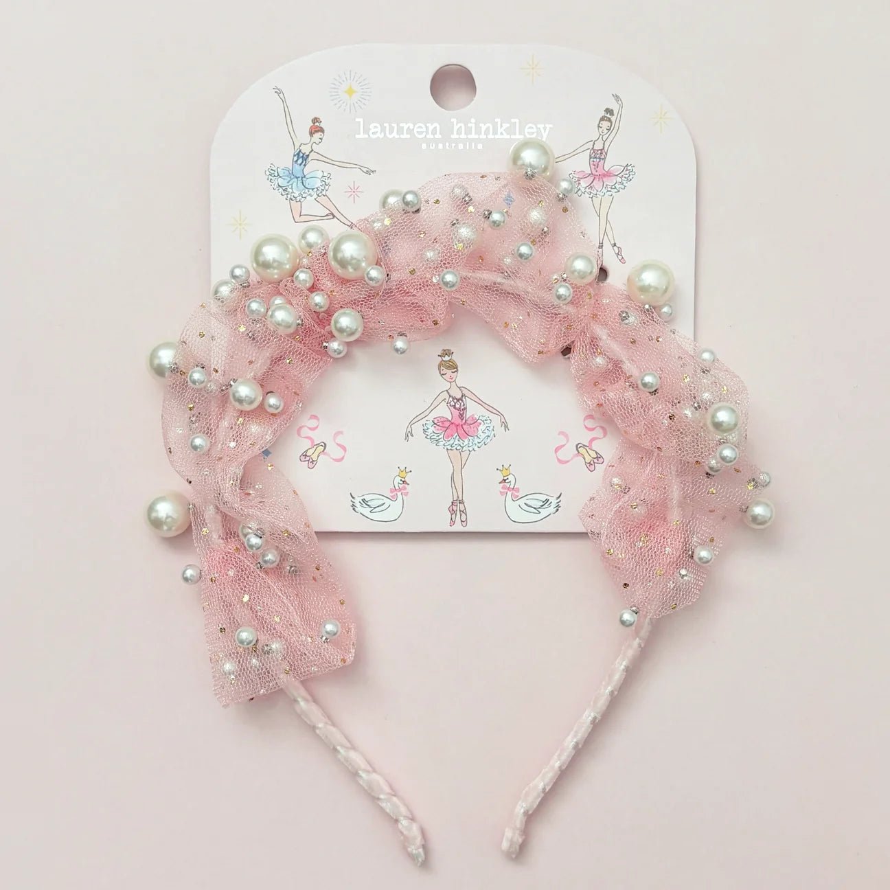 LAUREN HINKLEY | AVA BALLERINA PEARL HEADBAND by LAUREN HINKLEY AUSTRALIA - The Playful Collective