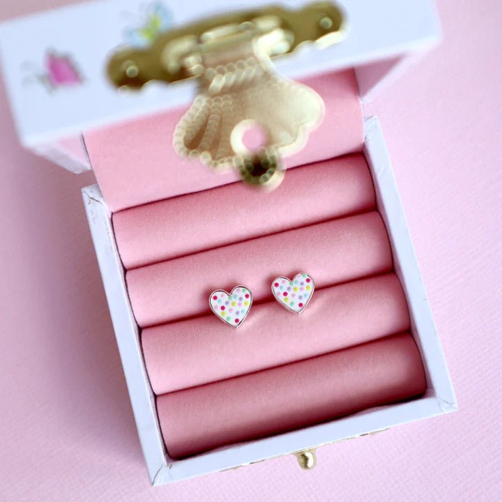 LAUREN HINKLEY | CONFETTI HEART EARRINGS IN BUNNY BOX by LAUREN HINKLEY AUSTRALIA - The Playful Collective