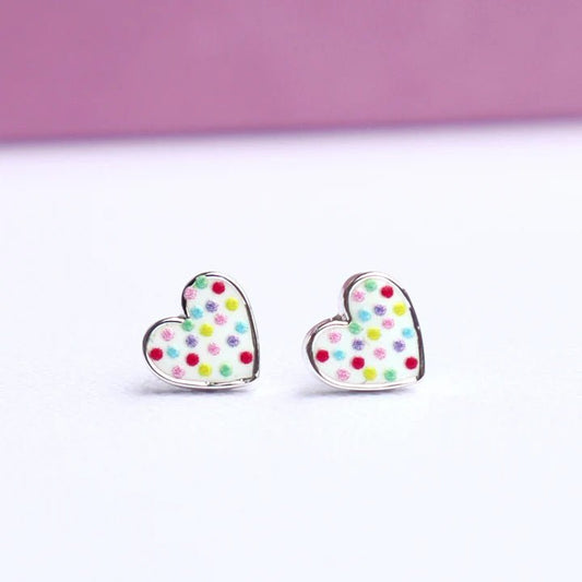 LAUREN HINKLEY | CONFETTI HEART EARRINGS IN BUNNY BOX by LAUREN HINKLEY AUSTRALIA - The Playful Collective