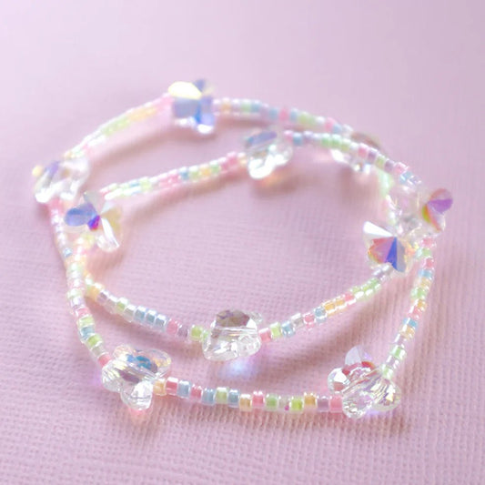 LAUREN HINKLEY | CRYSTAL BUTTERFLY ELASTIC BRACELET SET by LAUREN HINKLEY AUSTRALIA - The Playful Collective