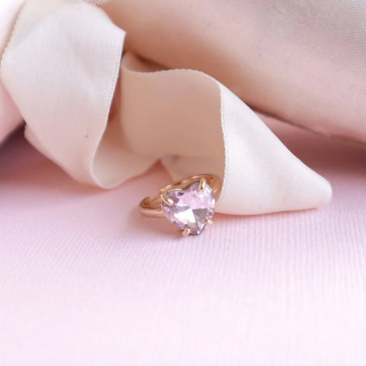 LAUREN HINKLEY | CRYSTAL HEART RING IN FAIRY BOX (ADJUSTABLE) by LAUREN HINKLEY AUSTRALIA - The Playful Collective