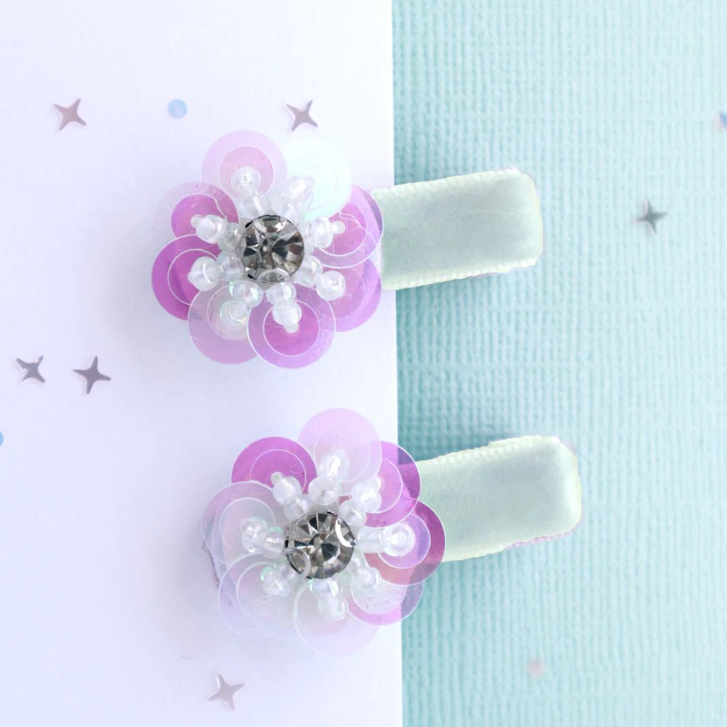 LAUREN HINKLEY | CRYSTAL JEWEL FLOWER HAIR CLIPS by LAUREN HINKLEY AUSTRALIA - The Playful Collective