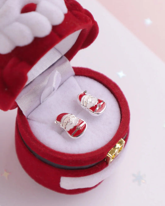 LAUREN HINKLEY | ENCHANTED CHRISTMAS SANTA CLAUS EARRINGS WITH SANTA BOX by LAUREN HINKLEY AUSTRALIA - The Playful Collective