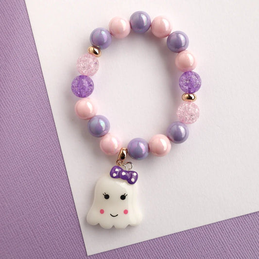 LAUREN HINKLEY | MON COCO CUTIE BOO GHOST ELASTIC BRACELET by LAUREN HINKLEY AUSTRALIA - The Playful Collective