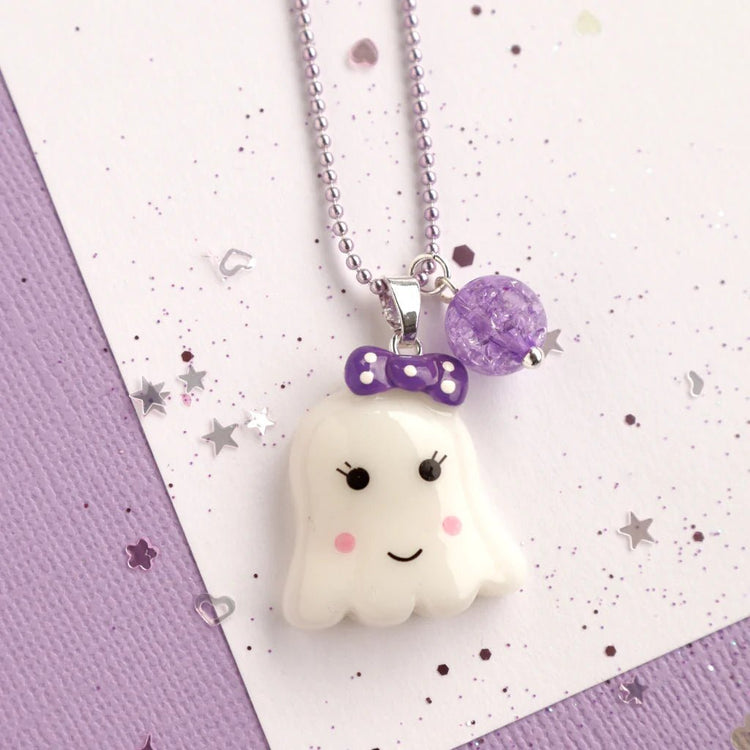 LAUREN HINKLEY | MON COCO CUTIE BOO GHOST NECKLACE by LAUREN HINKLEY AUSTRALIA - The Playful Collective