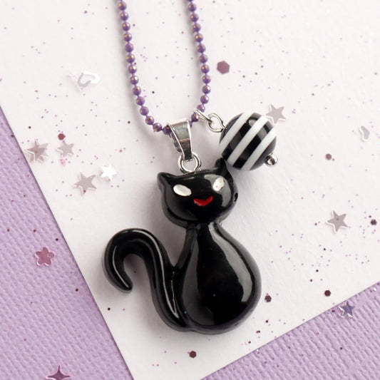 LAUREN HINKLEY | MON COCO SPOOKY BLACK CAT NECKLACE by LAUREN HINKLEY AUSTRALIA - The Playful Collective