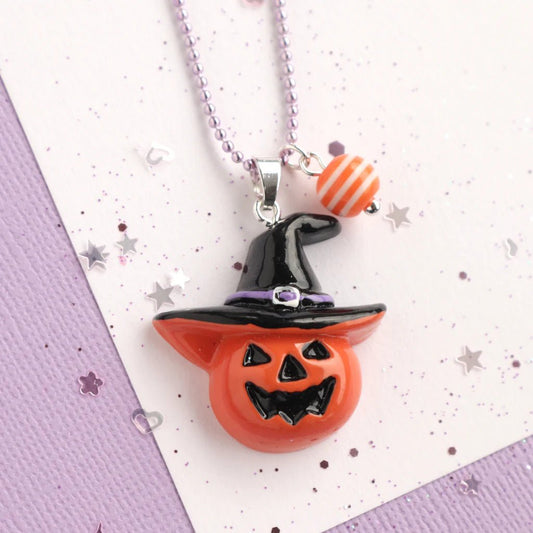 LAUREN HINKLEY | MON COCO SPOOKY BOO PUMPKIN NECKLACE by LAUREN HINKLEY AUSTRALIA - The Playful Collective