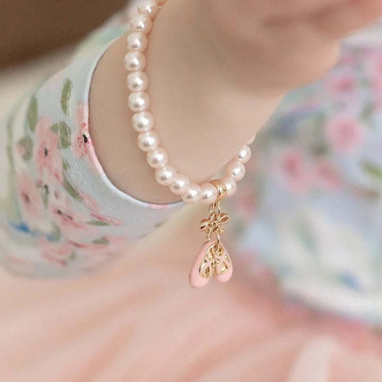 LAUREN HINKLEY | PINK PEARL BELLA BALLERINA SLIPPERS BRACELET by LAUREN HINKLEY AUSTRALIA - The Playful Collective