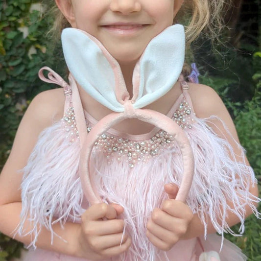 LAUREN HINKLEY | PINK VELVET BUNNY HEADBAND by LAUREN HINKLEY AUSTRALIA - The Playful Collective