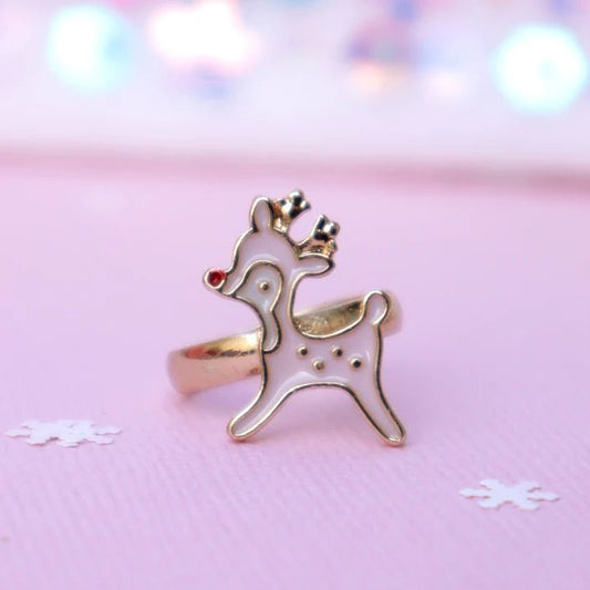 LAUREN HINKLEY | RUDOLPH THE RED NOSED REINDEER RING WITH SANTA BOX by LAUREN HINKLEY AUSTRALIA - The Playful Collective