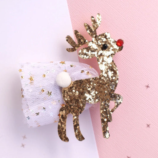 LAUREN HINKLEY | RUDOLPH THE RED - NOSED REINDEER TULLE HAIR CLIP by LAUREN HINKLEY AUSTRALIA - The Playful Collective