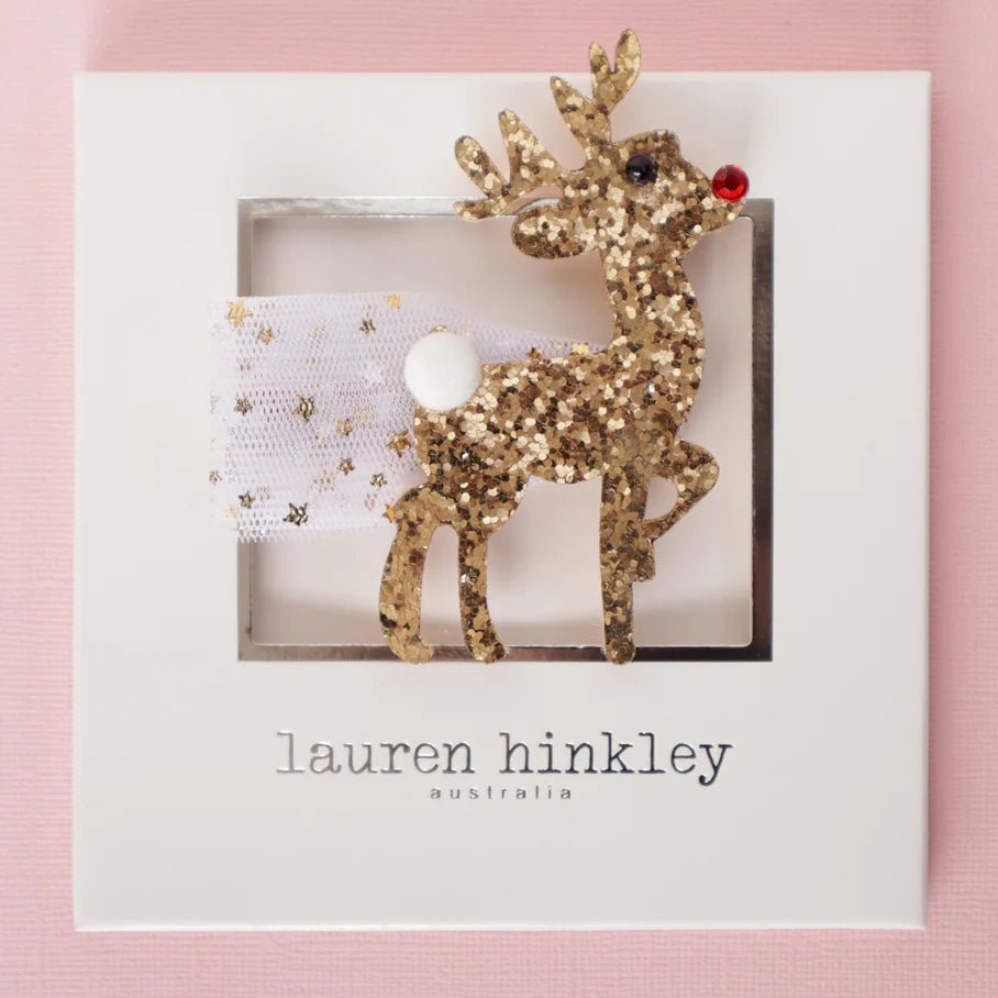 LAUREN HINKLEY | RUDOLPH THE RED - NOSED REINDEER TULLE HAIR CLIP by LAUREN HINKLEY AUSTRALIA - The Playful Collective