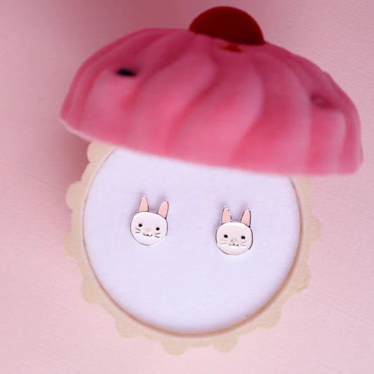 LAUREN HINKLEY | TEA PARTY BUNNY EARRINGS IN CUPCAKE BOX by LAUREN HINKLEY AUSTRALIA - The Playful Collective