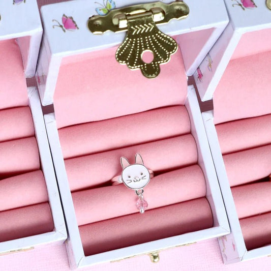 LAUREN HINKLEY | TEA PARTY BUNNY RING IN BUNNY BOX by LAUREN HINKLEY AUSTRALIA - The Playful Collective