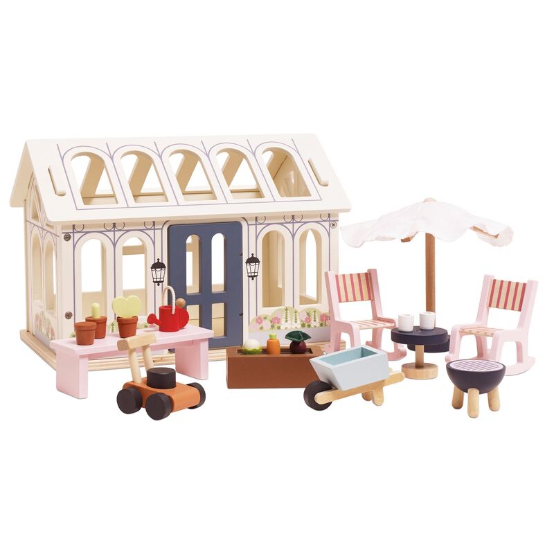 LE TOY VAN | CONSERVATORY DOLLS HOUSE SET by LE TOY VAN - The Playful Collective