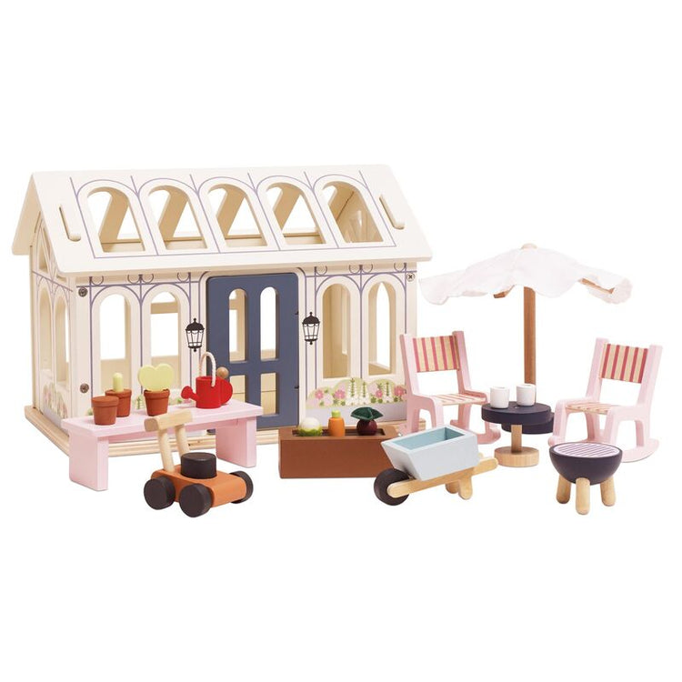 LE TOY VAN | CONSERVATORY DOLLS HOUSE SET by LE TOY VAN - The Playful Collective