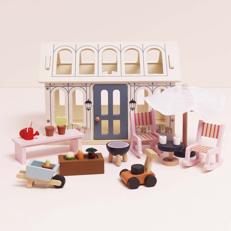 LE TOY VAN | CONSERVATORY DOLLS HOUSE SET by LE TOY VAN - The Playful Collective